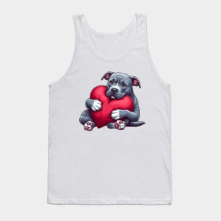 Pitbull Valentine's Day Gifts Tank Top